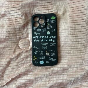 iPhone 15 ProMax Affirmations For Anxiety Case
